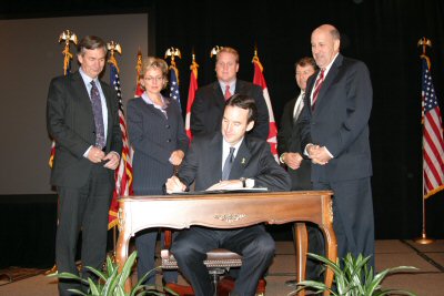 At the Midwestern Governors Association Energy Security and Climate Change Summit, co-chair Governor...