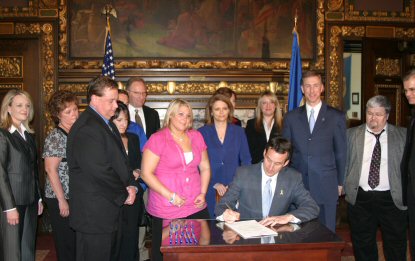 Governor Pawlenty signs S.F. 2941, also known as 