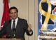 Governor Pawlenty speaks at the Governor's Employer Summit: Yellow Ribbon Symposium.  Marvin Windows...